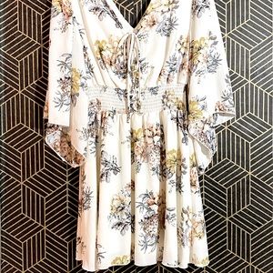 Bailey Blue Floral Dress XL